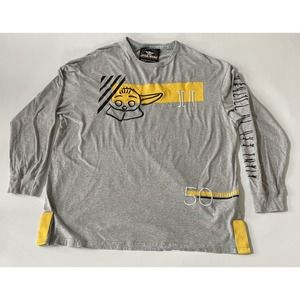 Disney Star Wars Shirt 50th Anniversary Embroidered‎ YODA The Child Mens Size XL